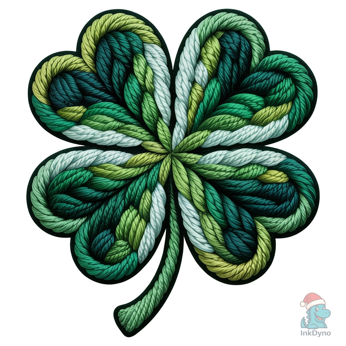 Faux Sequin Shamrock Patrick's Day