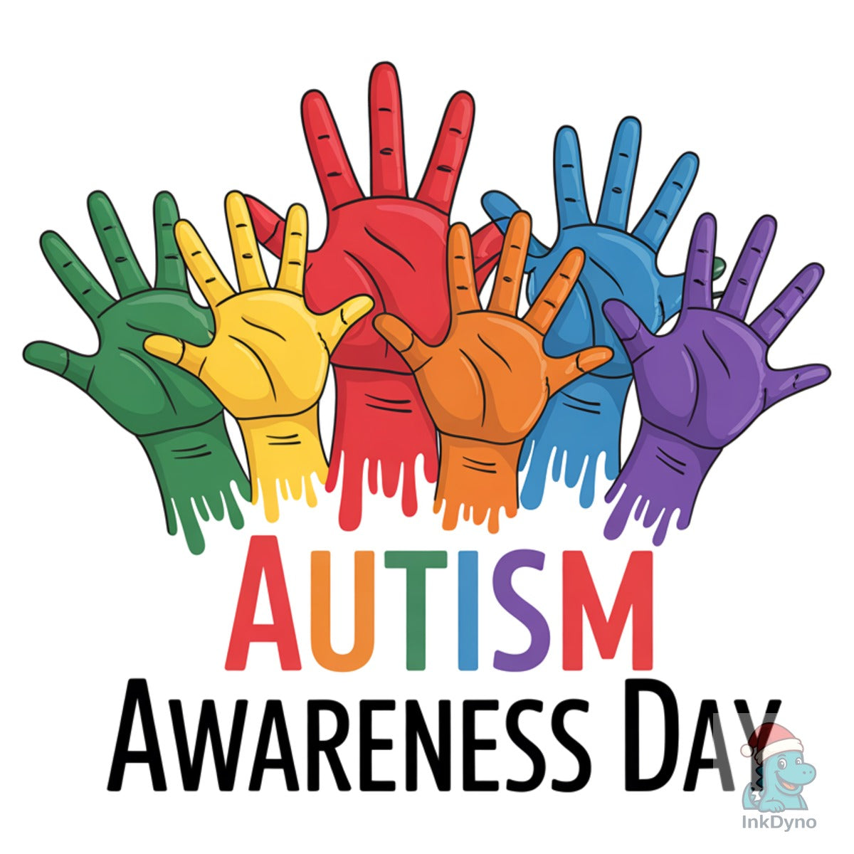 Autism Awareness Hands