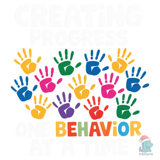 Creating Progress Autism - DTF Transfer