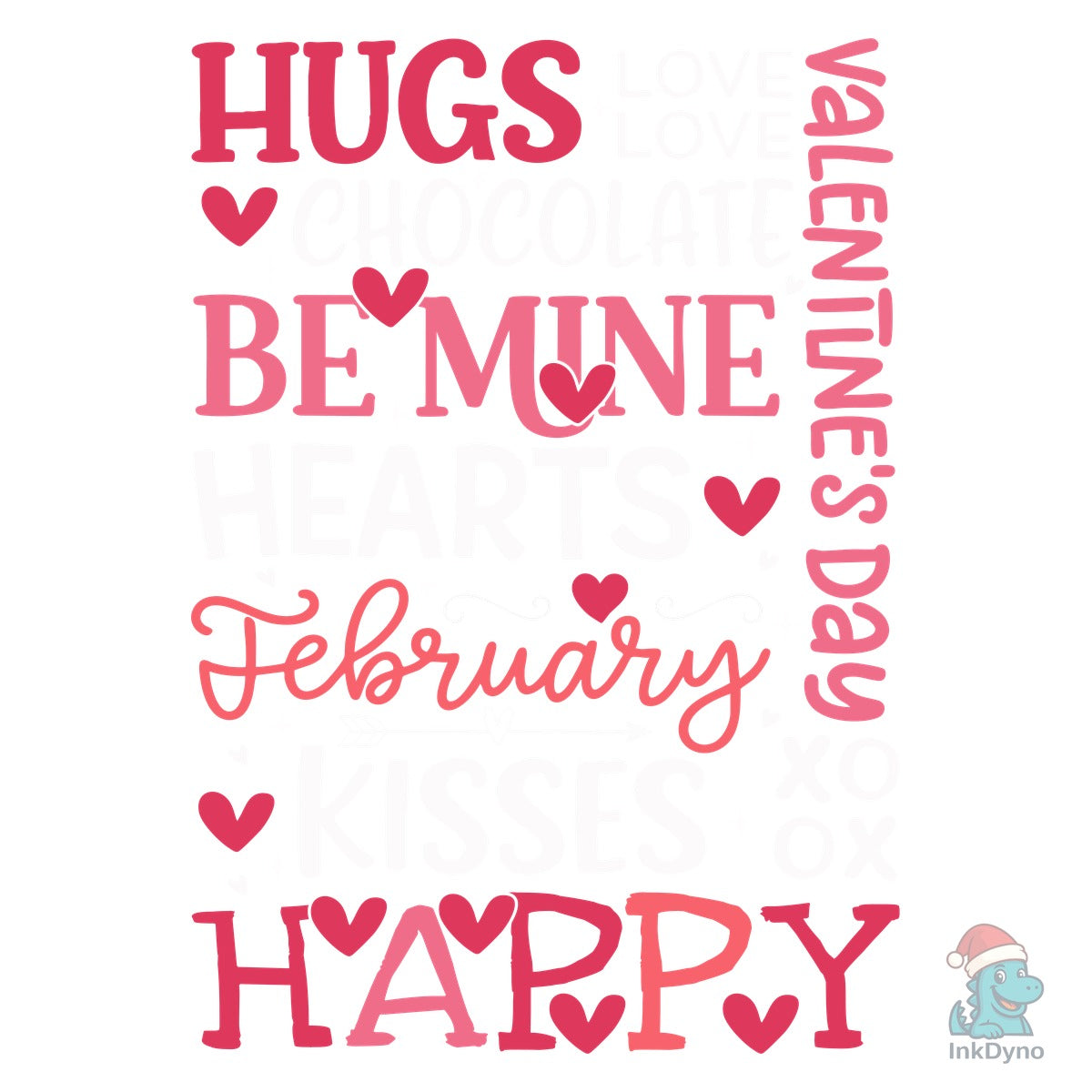 Happy Love Valentine's Day T-Shirt