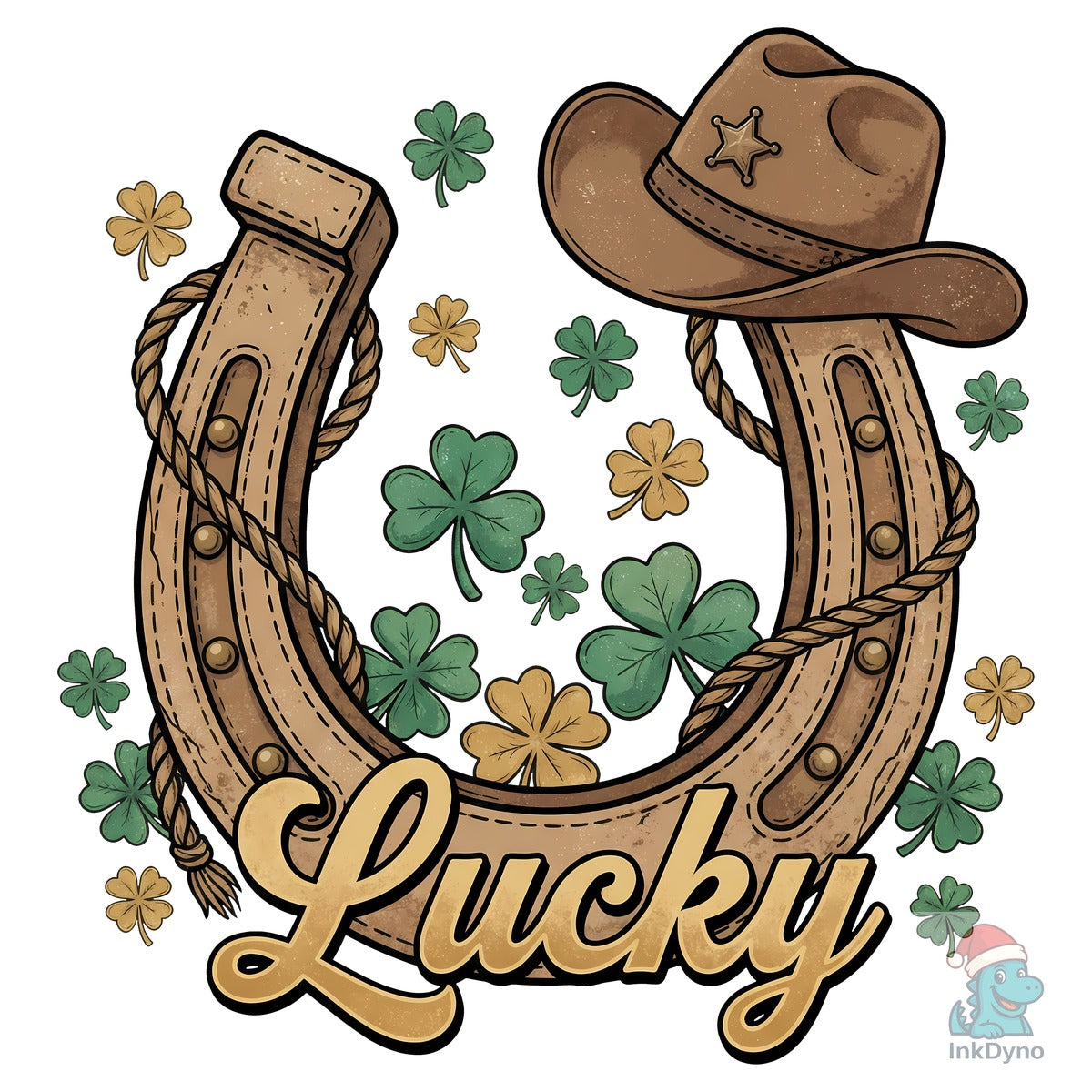 Lucky Horseshoe St Patrick's Day