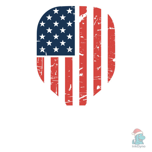 Pickleball Usa Flag pickleball Shirt - DTF Transfer