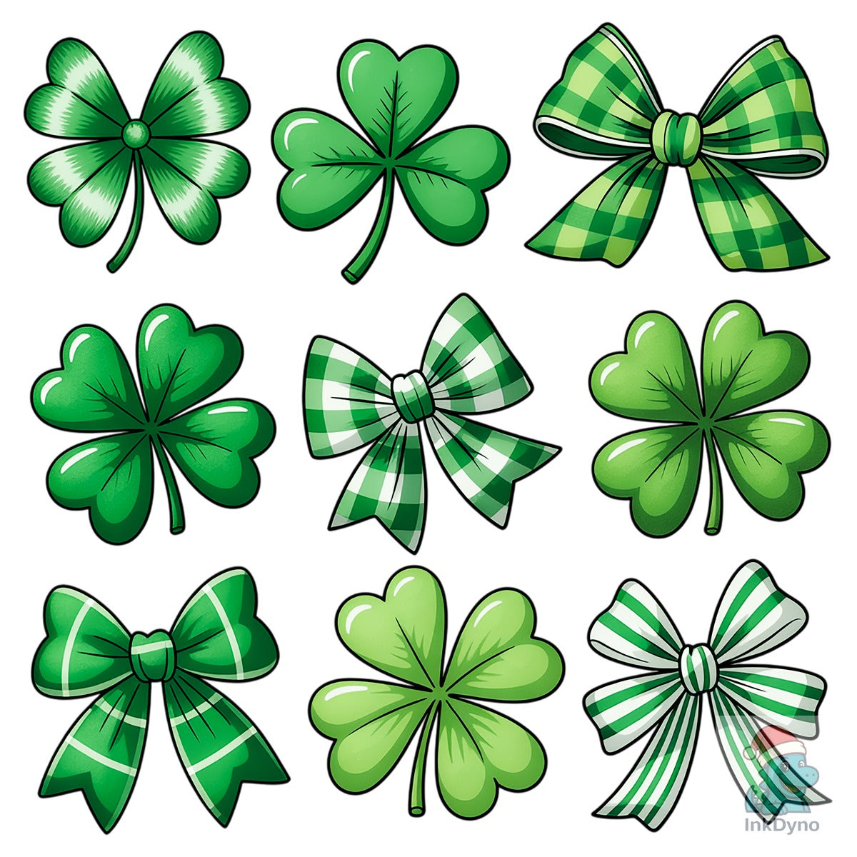 Coquette Patrick's Day Bow T-Shirt