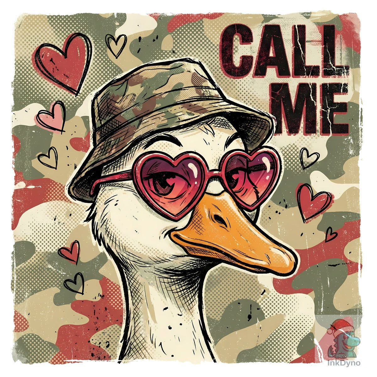 Call Me Goose Valentine Sublimation