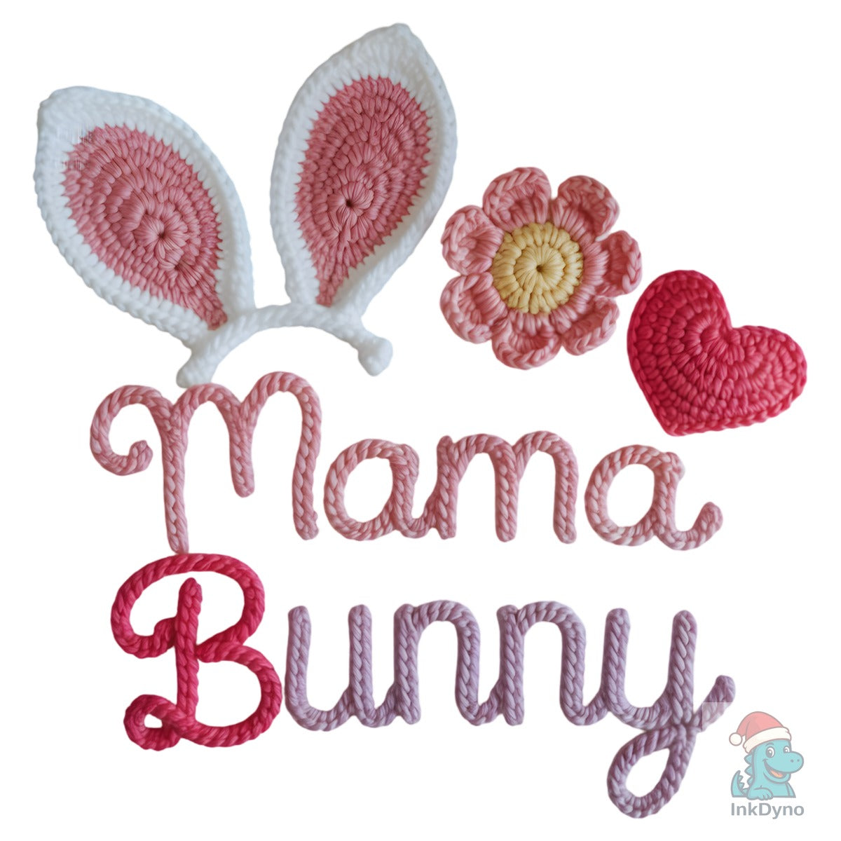 Mama Bunny Crochet Easter Design