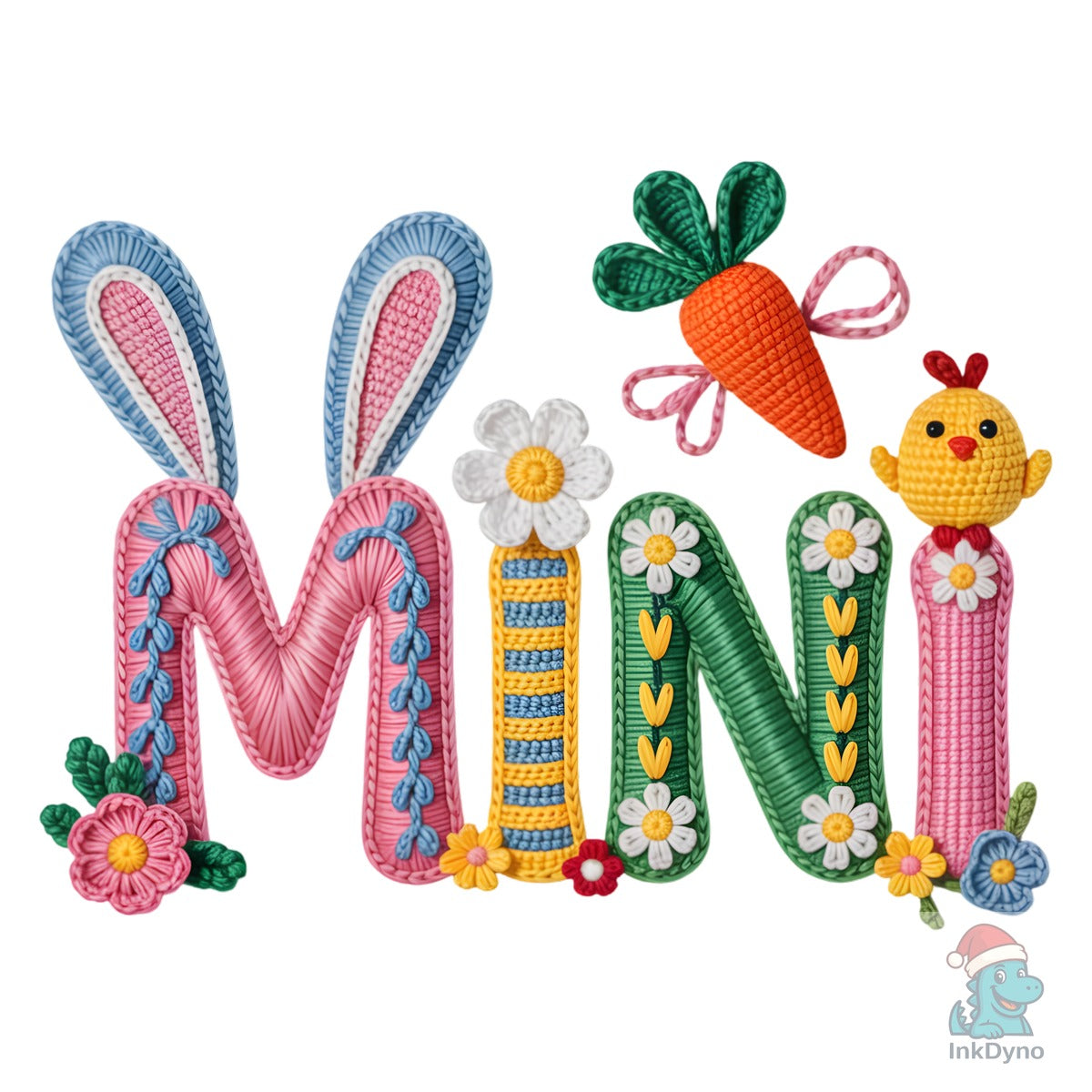 Mini Bunny Crochet Easter Design