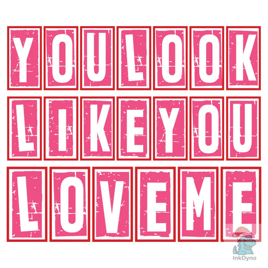 You Look Like You Love Me - DTF Transfer