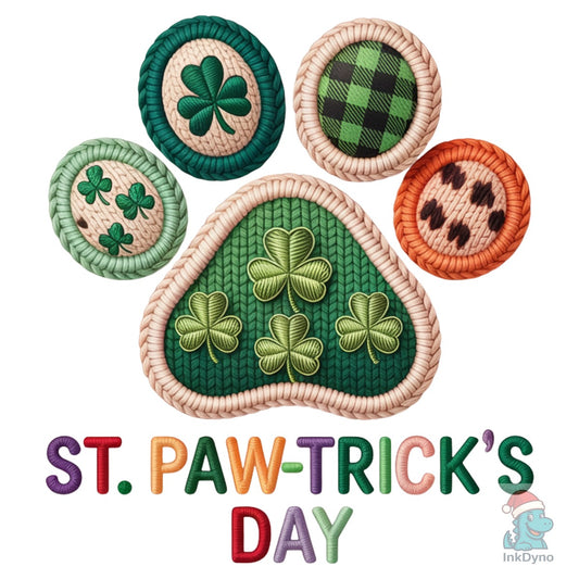 St Patrick's Day Dog - DTF Transfer