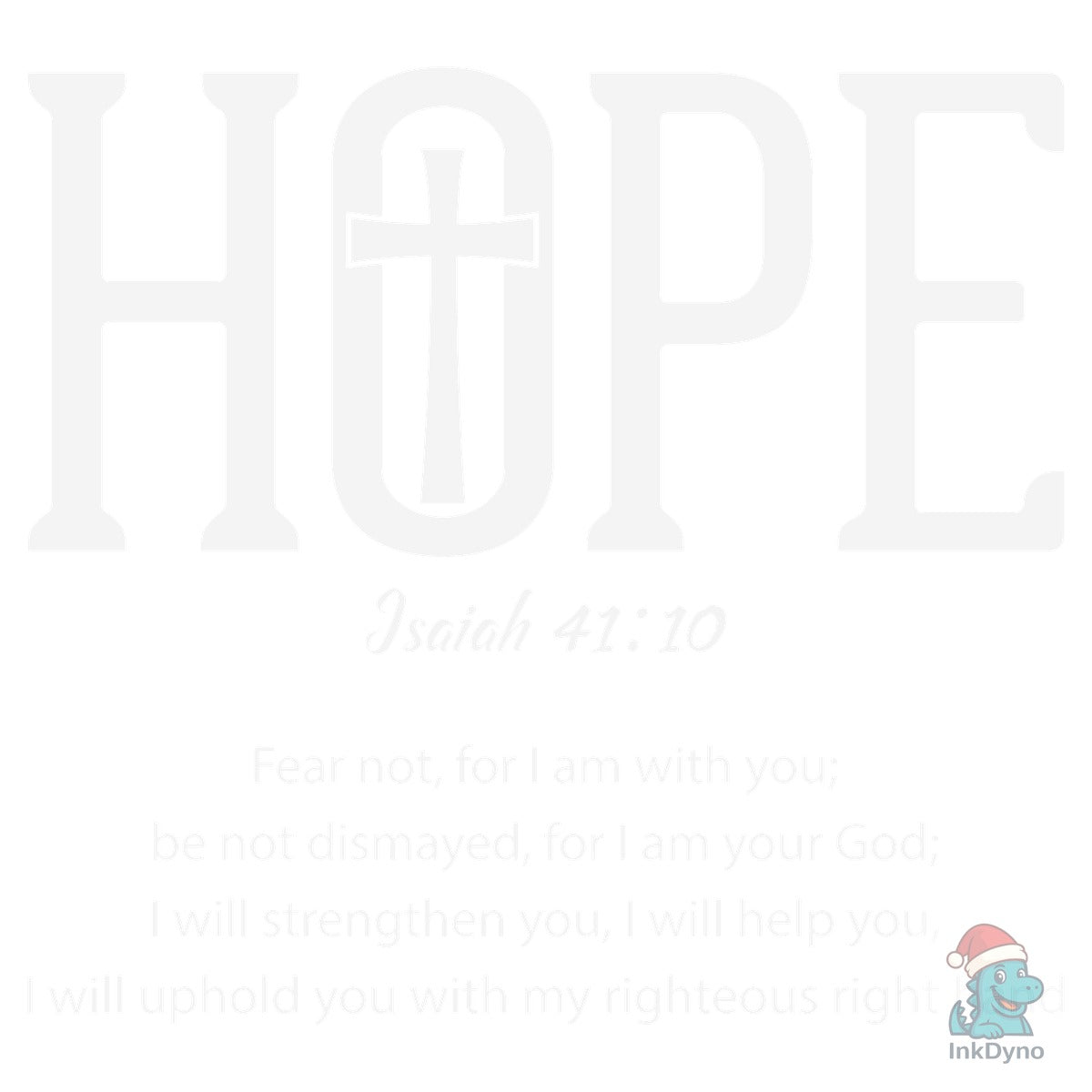 Hope Jesus Christian T-shirt Design