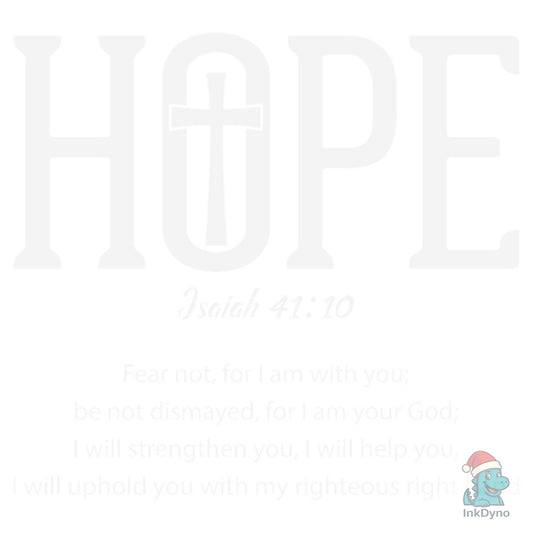 Hope Jesus Christian T-shirt Design - DTF Transfer