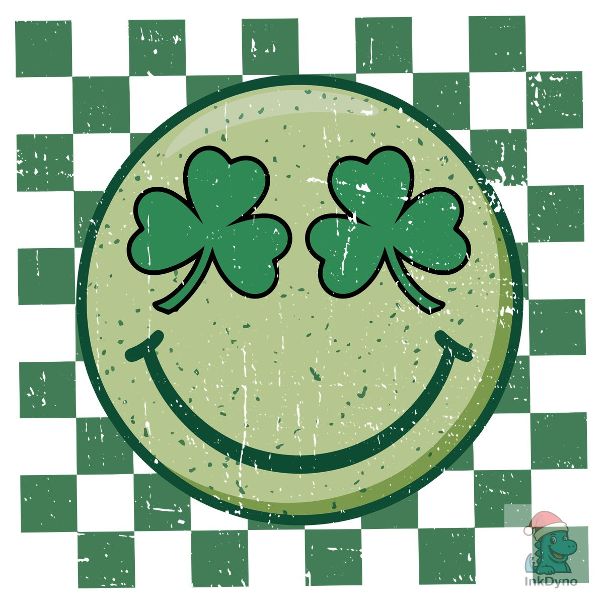 St Patricks Day Shamrock Smiley