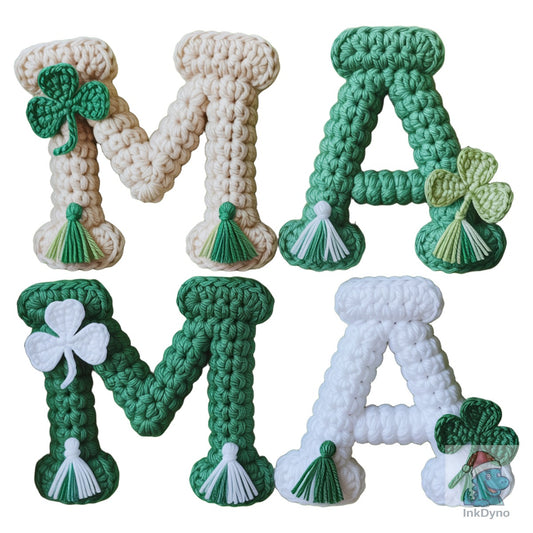 Faux Yarn Lucky Mama St Patrick's Da - DTF Transfer