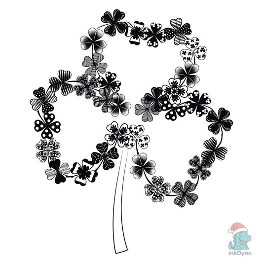 St Patrick's Leaf Shamrock Sublimation - DTF Transfer
