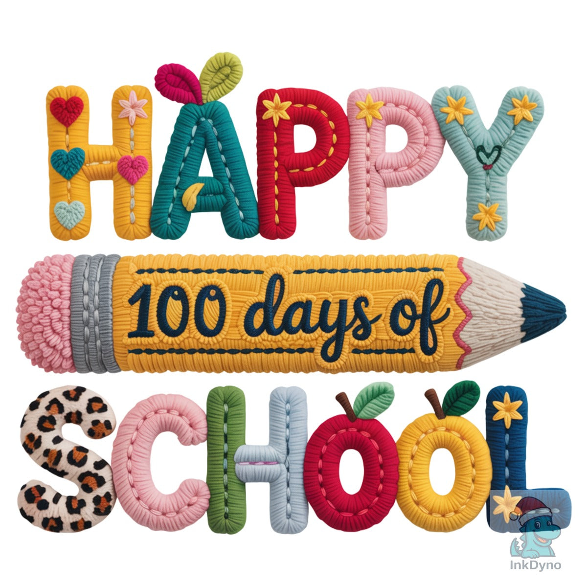 Happy 100 Days School Books