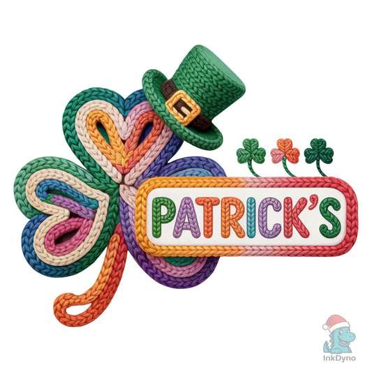 Shamrock Bow St Patrick's Day - DTF Transfer