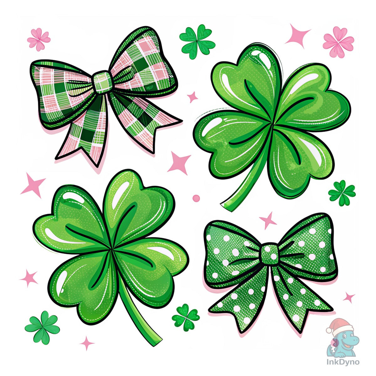Preppy St. Patricks Day Shamrock