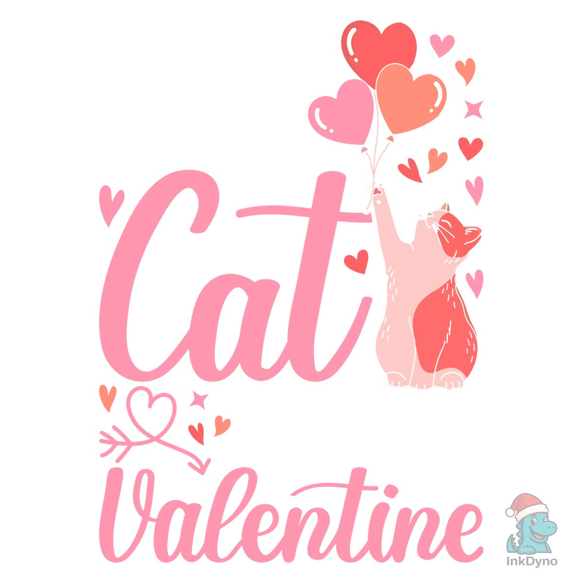 Cat Love Valentine's Day T-Shirt