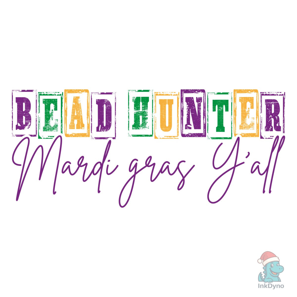 Mardi Gras Y'all Bead Hunter