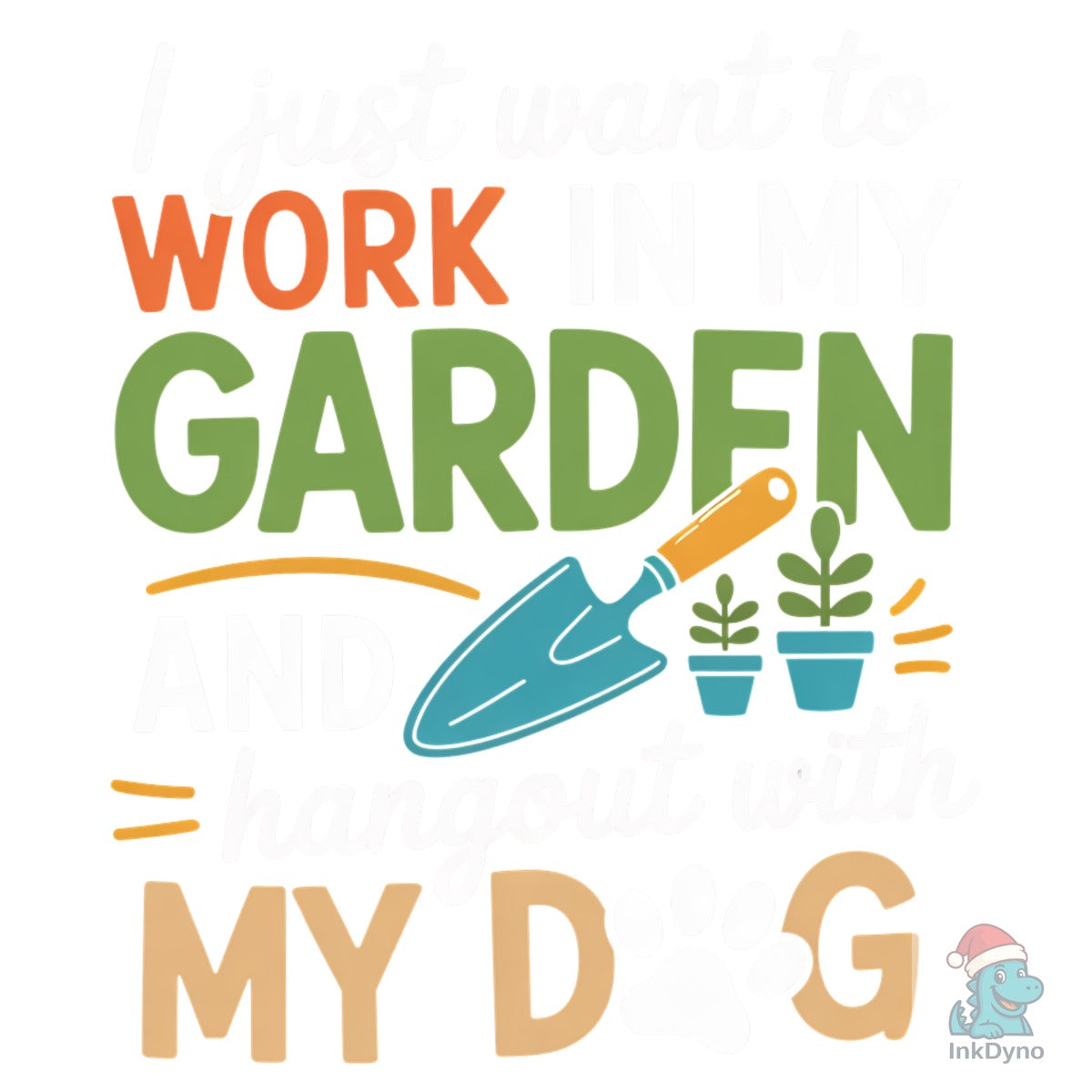 Garden and My Dog Shirt