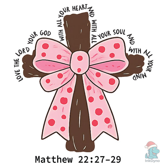 Coquette Valentine Jesus Valentine - DTF Transfer