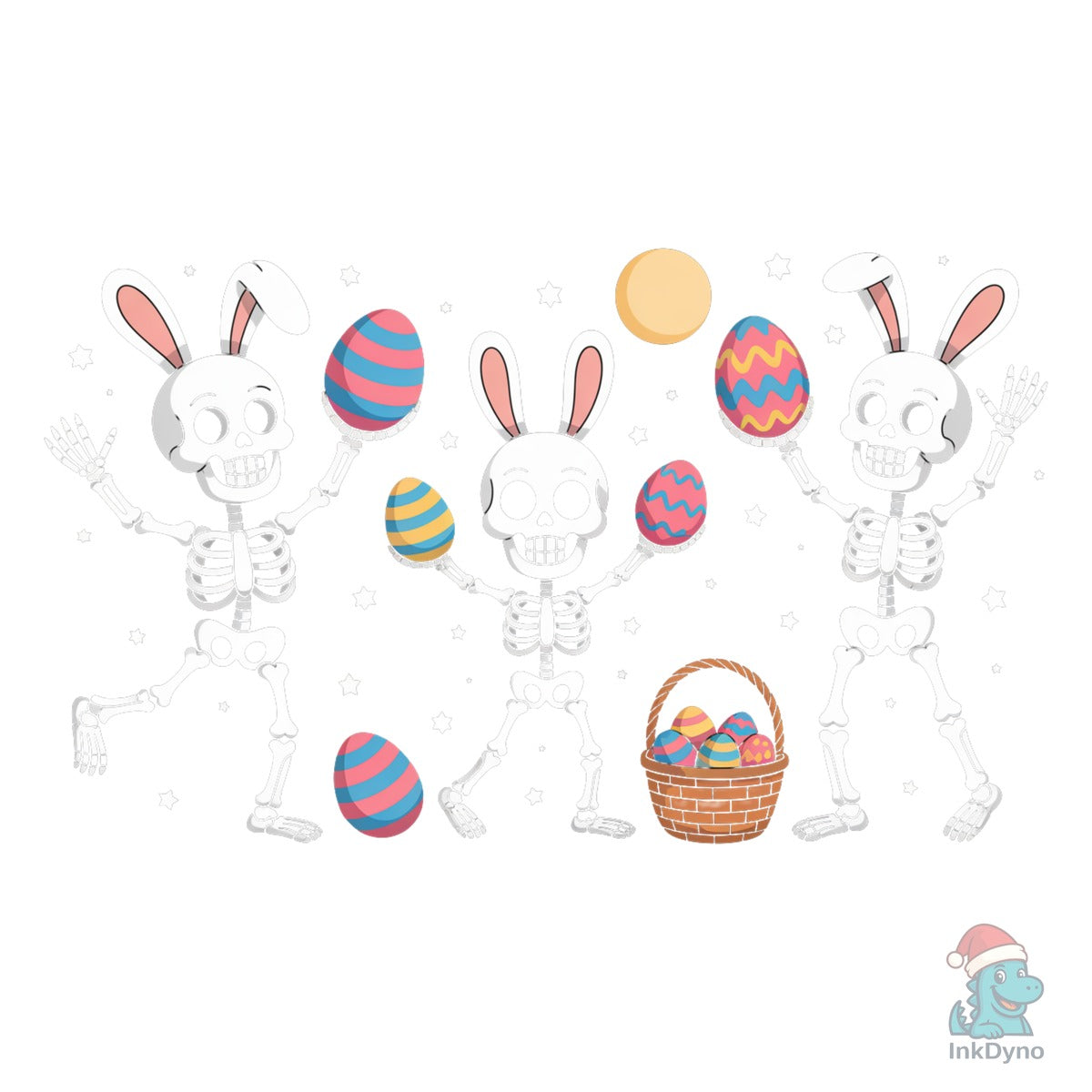 Easter Skeleton Bunny