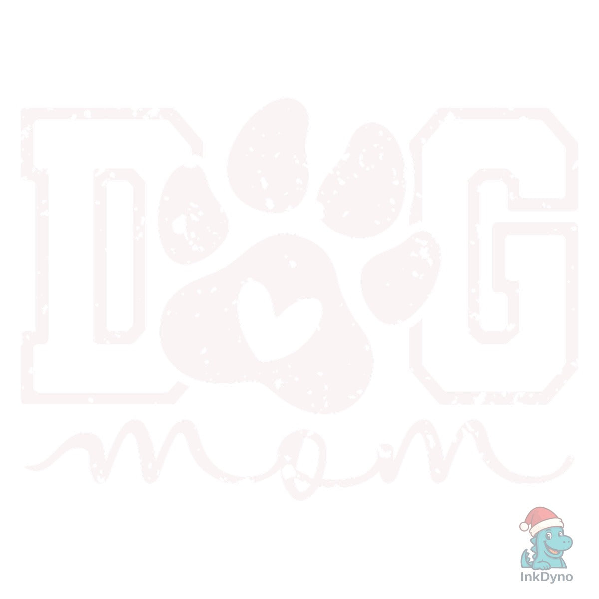 Dog Mom Paw Print