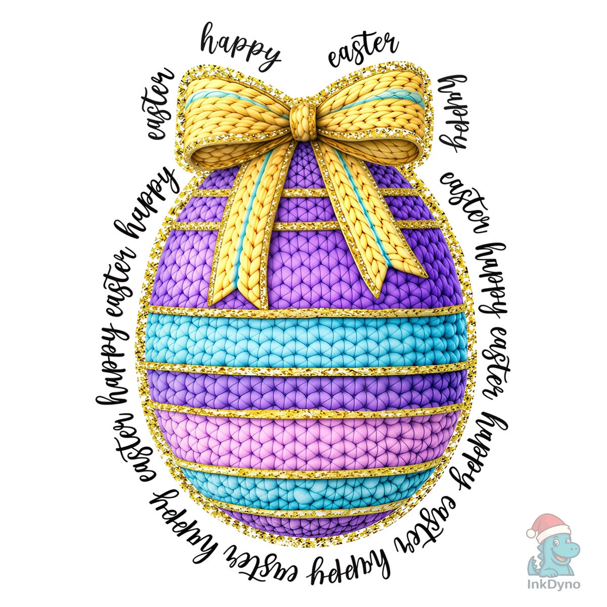 Faux Crochet Coquette Easter Bunny
