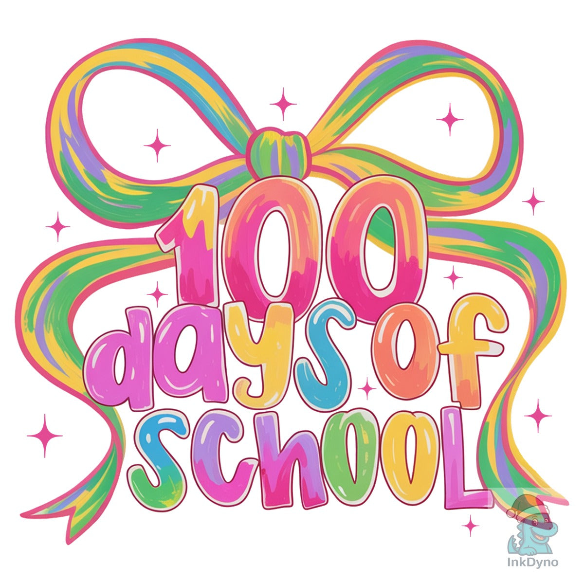 100 Days Pencil Coquette Bow