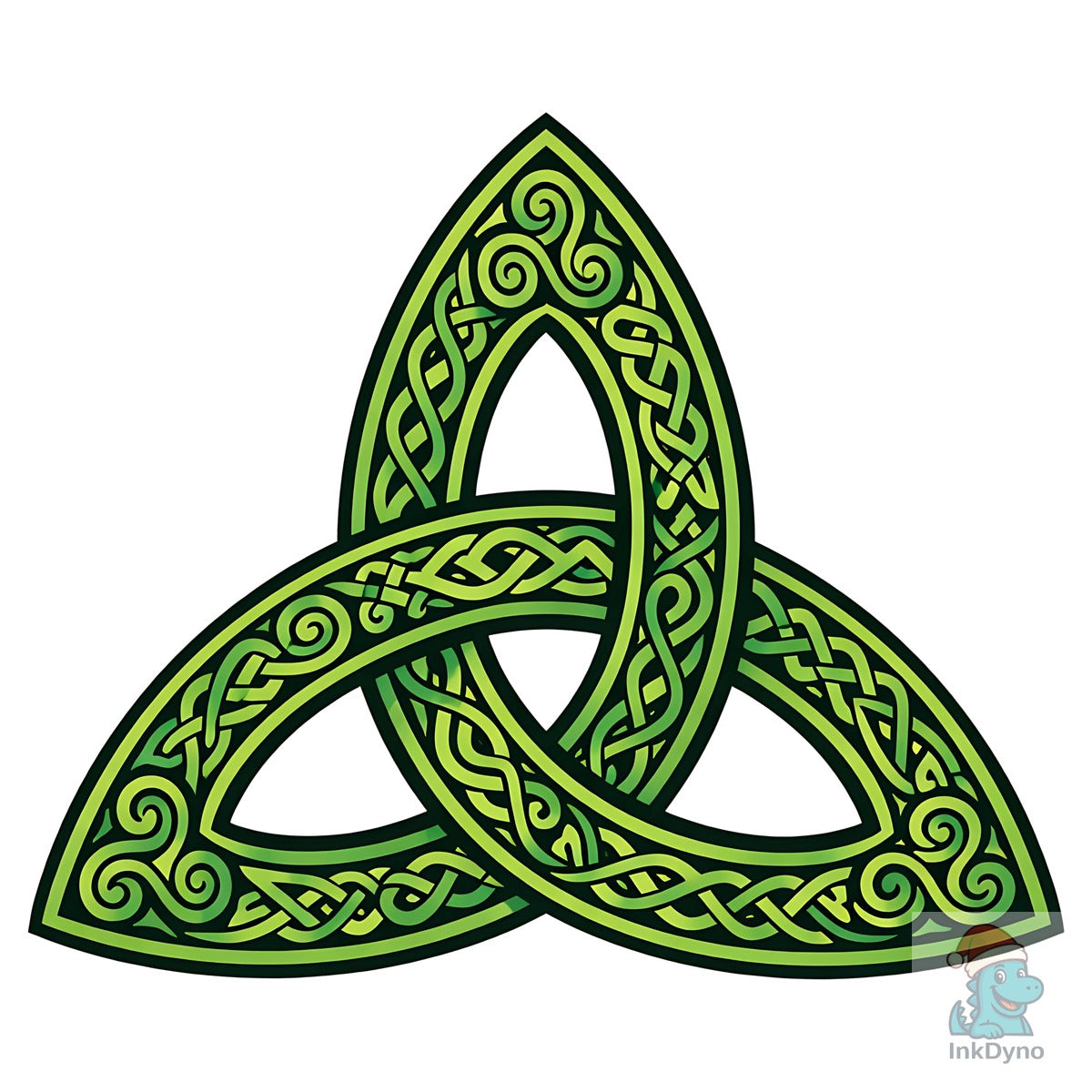 Celtic Trinity Knot Symbol Design