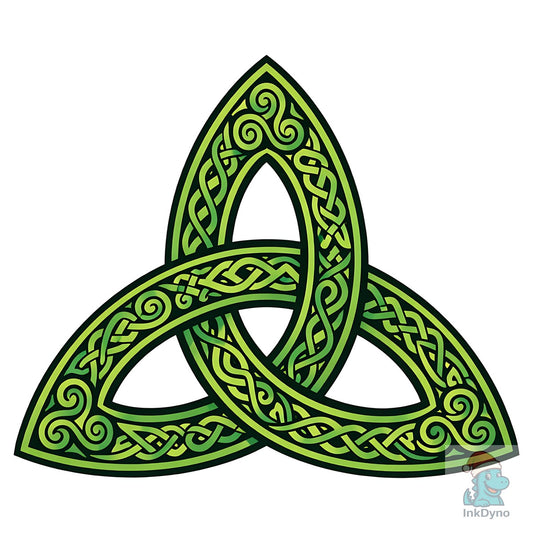 Celtic Trinity Knot Symbol Design - DTF Transfer