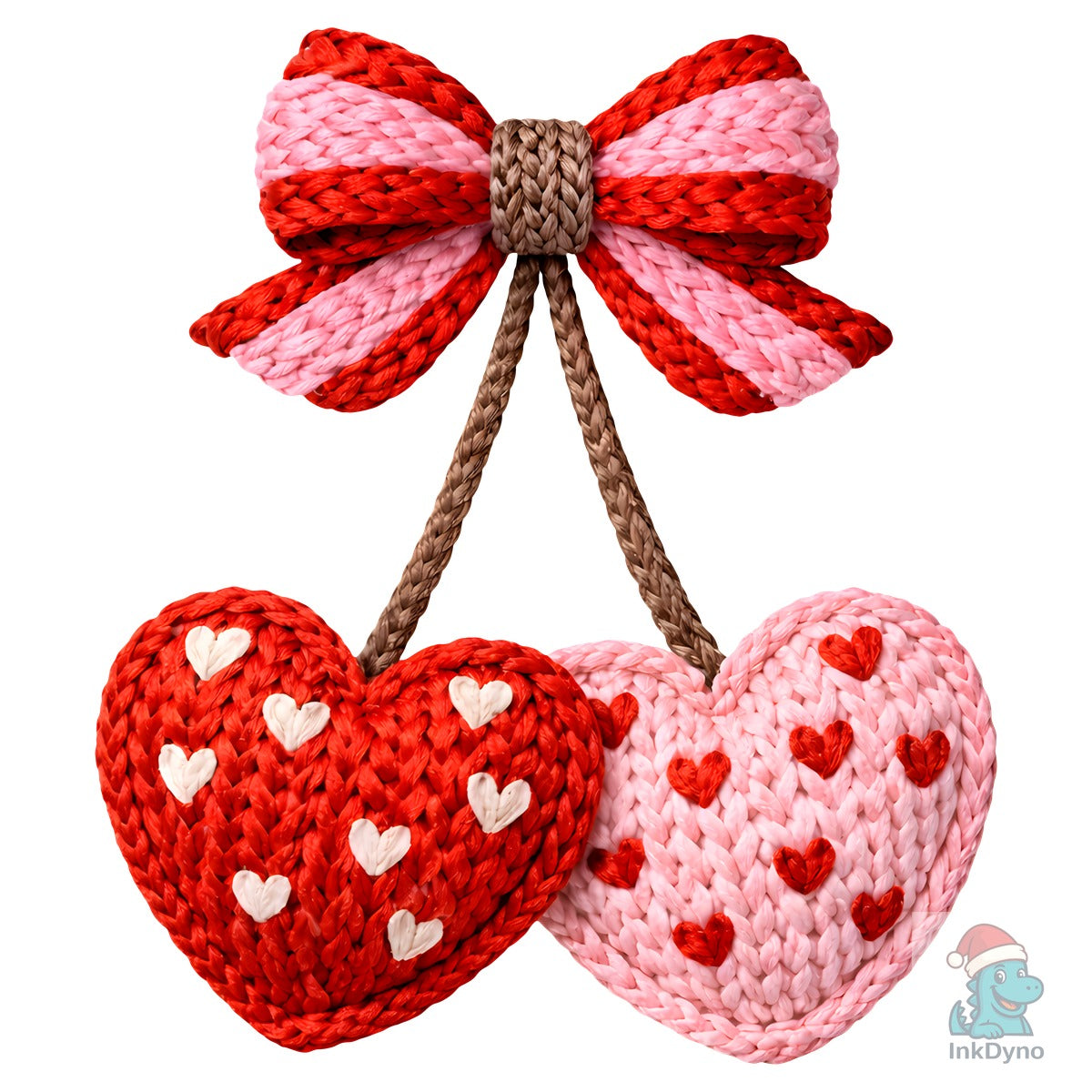 Heart Crochet Yarn Valentine's Day