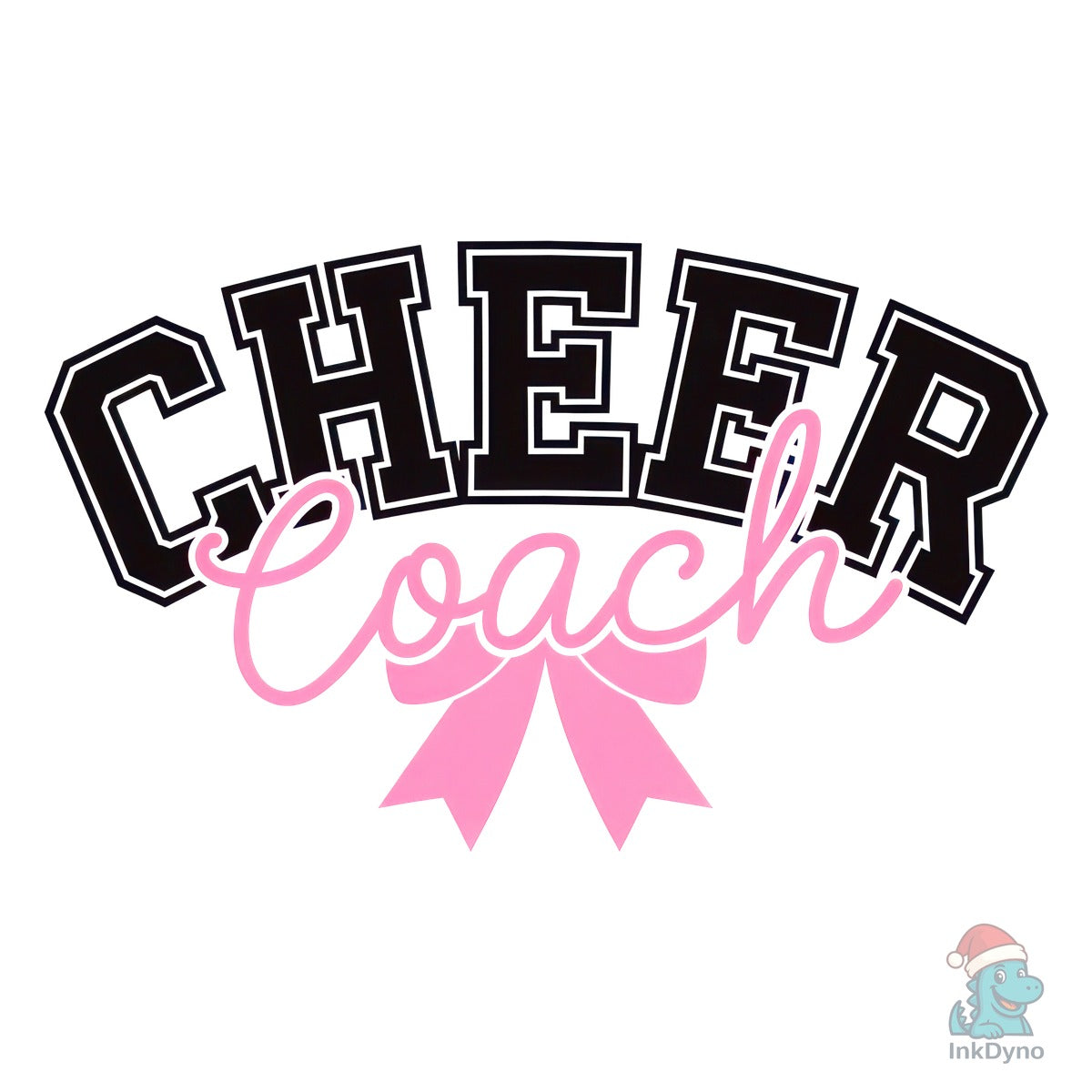 Retro Cheer Coach Coquette Bow