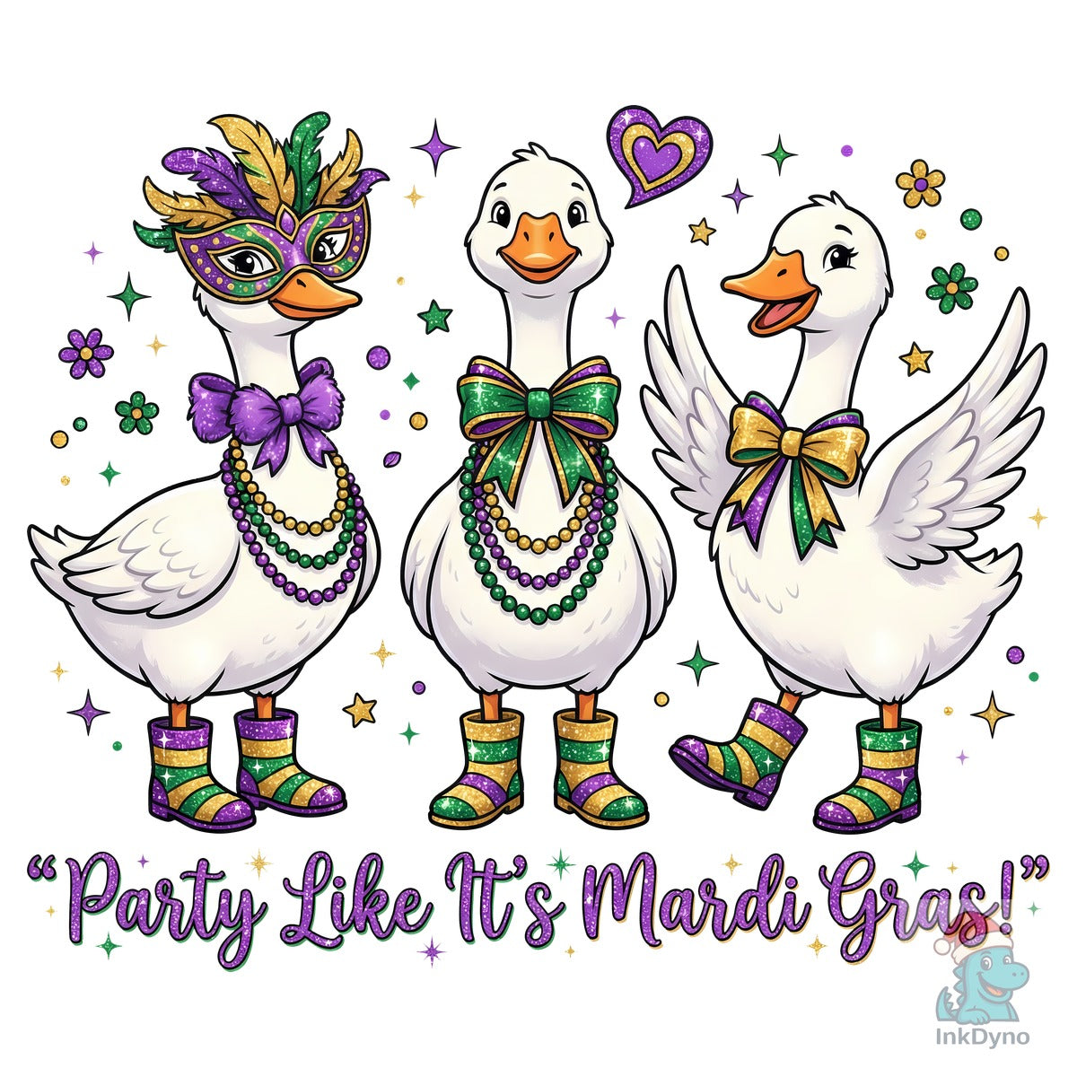 Party Like It's Mardi Gras Goose