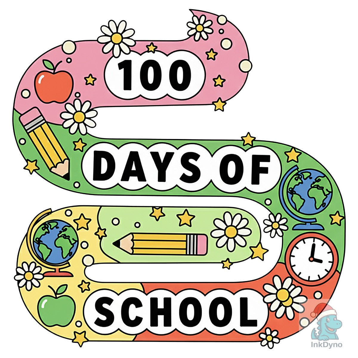 Preppy 100 Days School Trendy Shirt