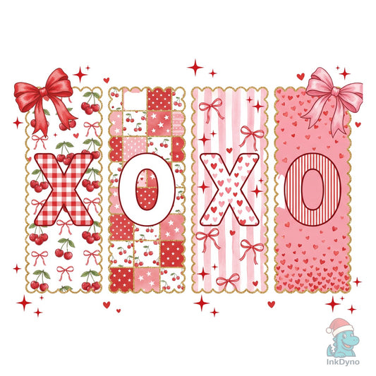 Preppy XOXO Valentine - DTF Transfer