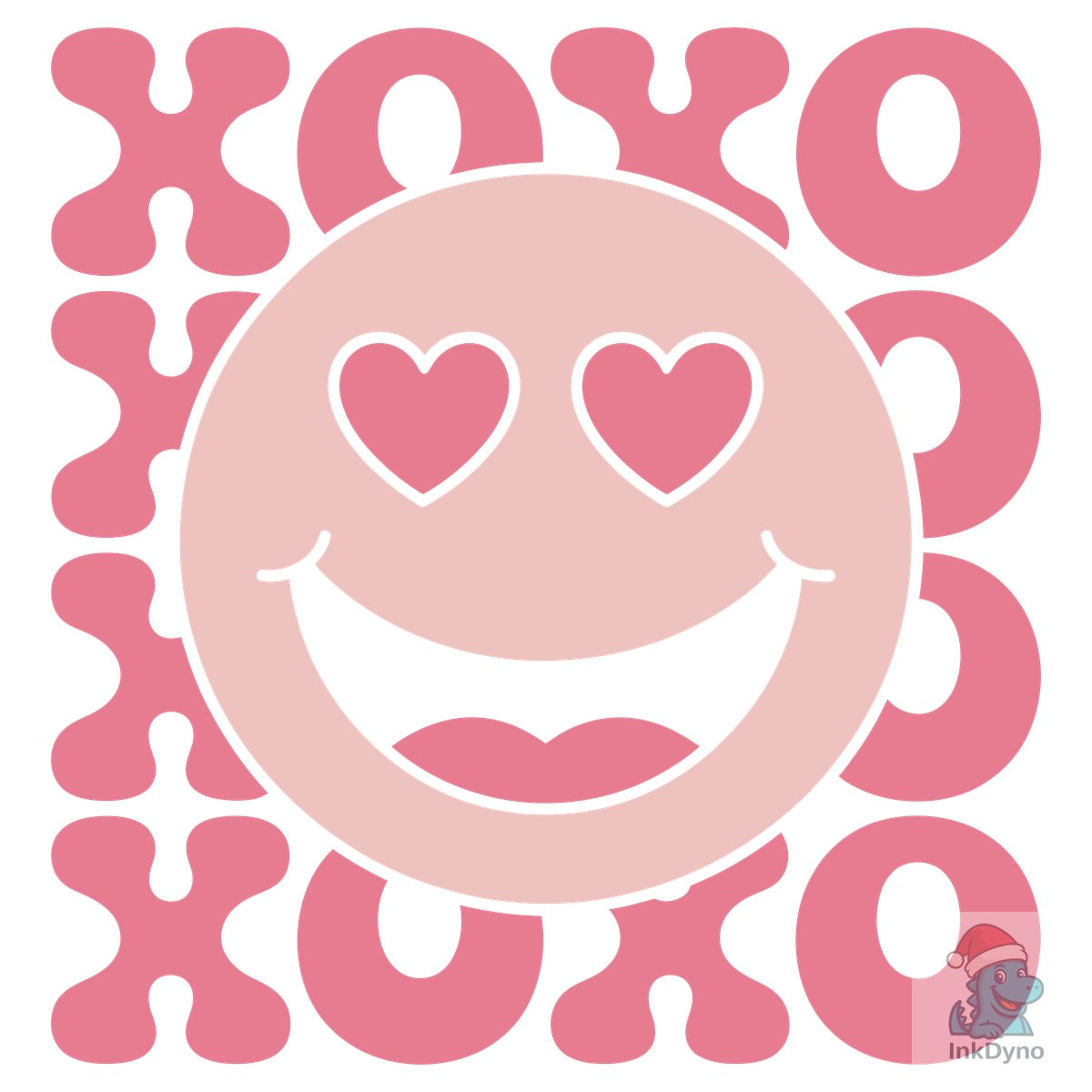Smiley Face XOXO Valentine's Day
