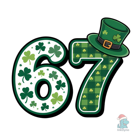67 St Patrick's Day T-shirt Design - DTF Transfer