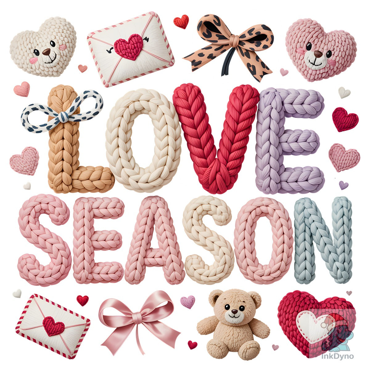 Love Season Crochet Sublimation