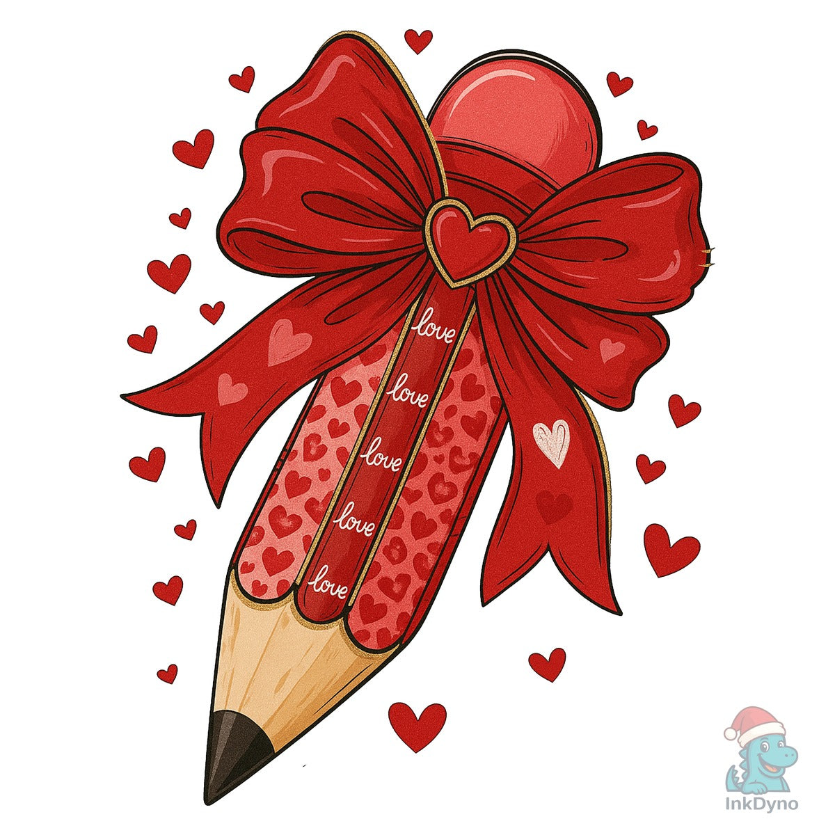 Valentine Teacher Pencil