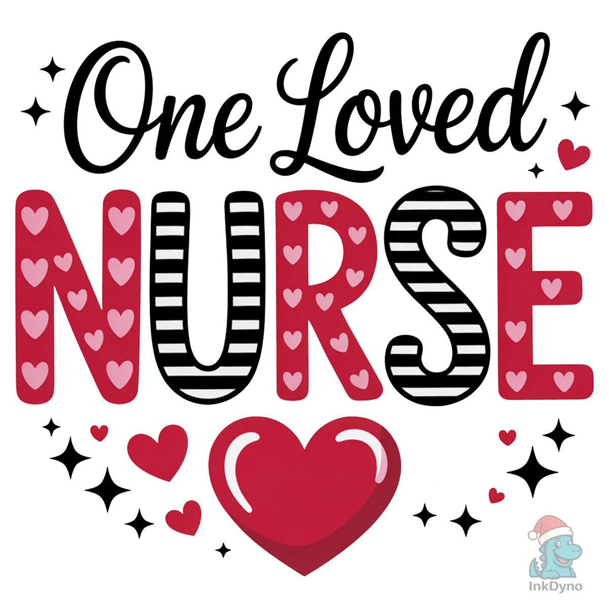 One Loved Nurse Valentines Day