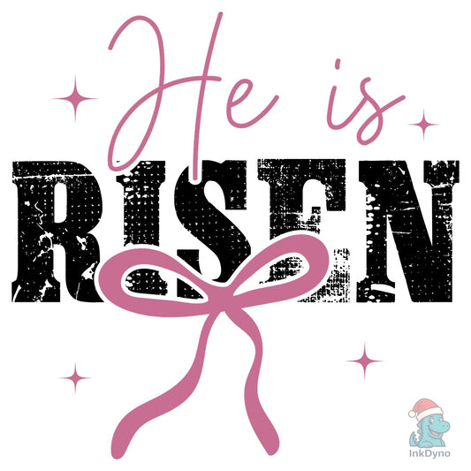 Christian Easter He is Risen - DTF Transfer