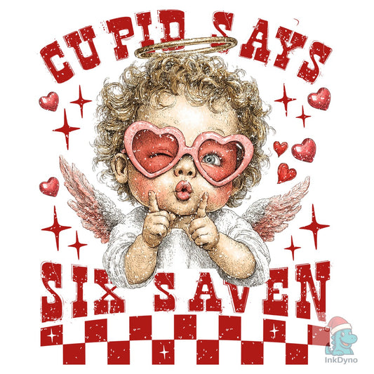 Funny Valentine's Sarcastic Cupid - DTF Transfer