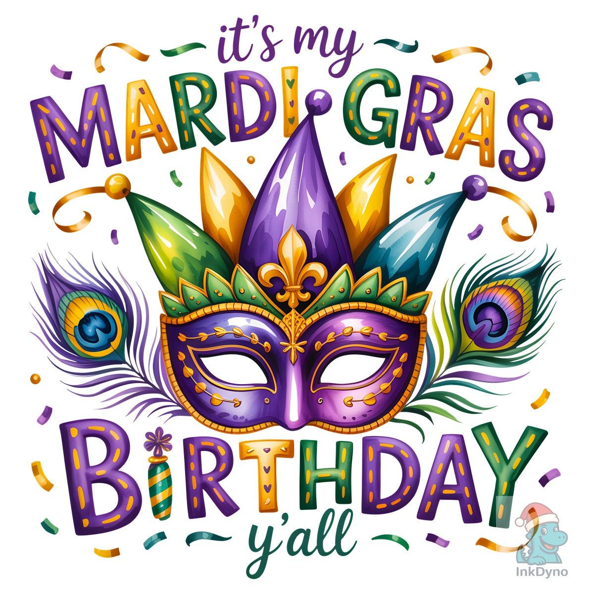 It's My Mardi Gras Birthday Y'all