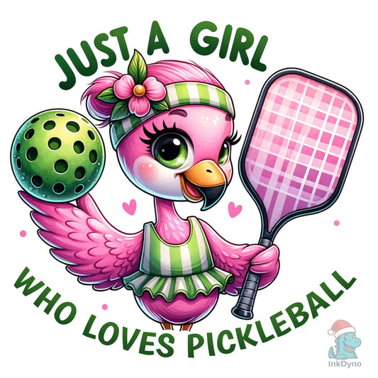 Just a Girl Who Loves Pickleball - DTF Transfer