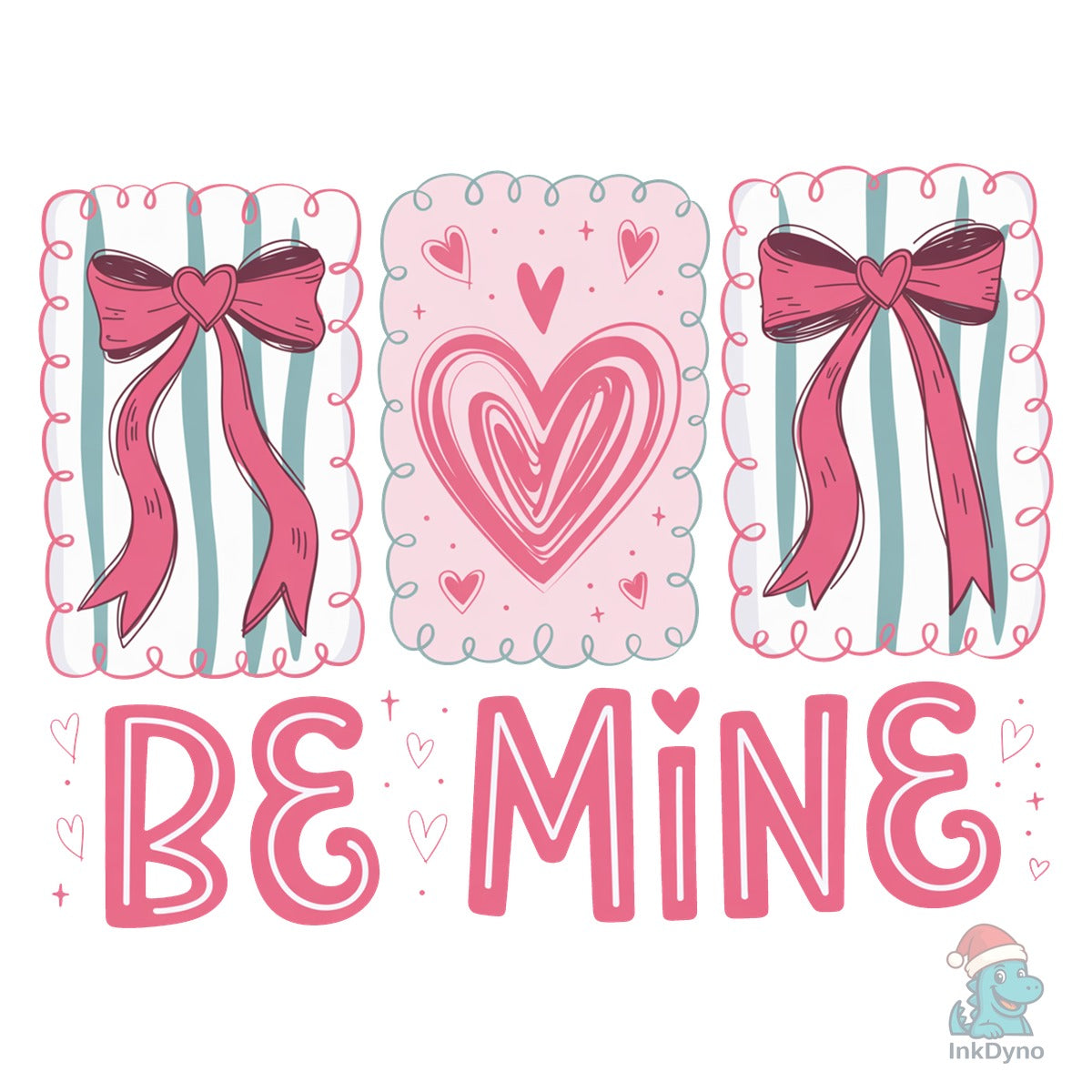Be Mine Valentine's Day Lov Bow