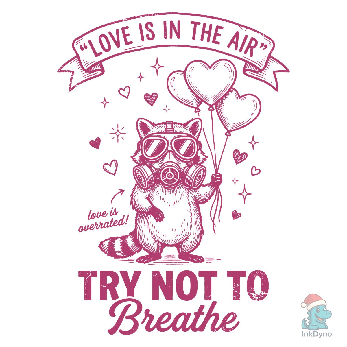 Funny Raccoon Valentines
