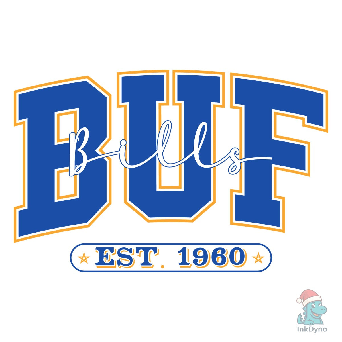 Buffalo Football Buf Bills Est.1960