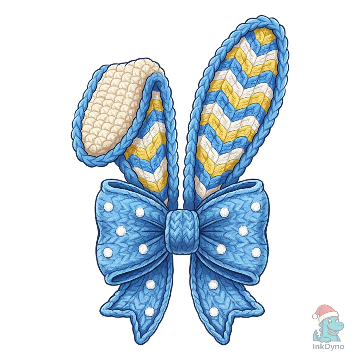 Faux Yarn Crochet Bunny