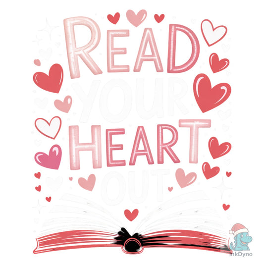 Valentine Reading Book - DTF Transfer