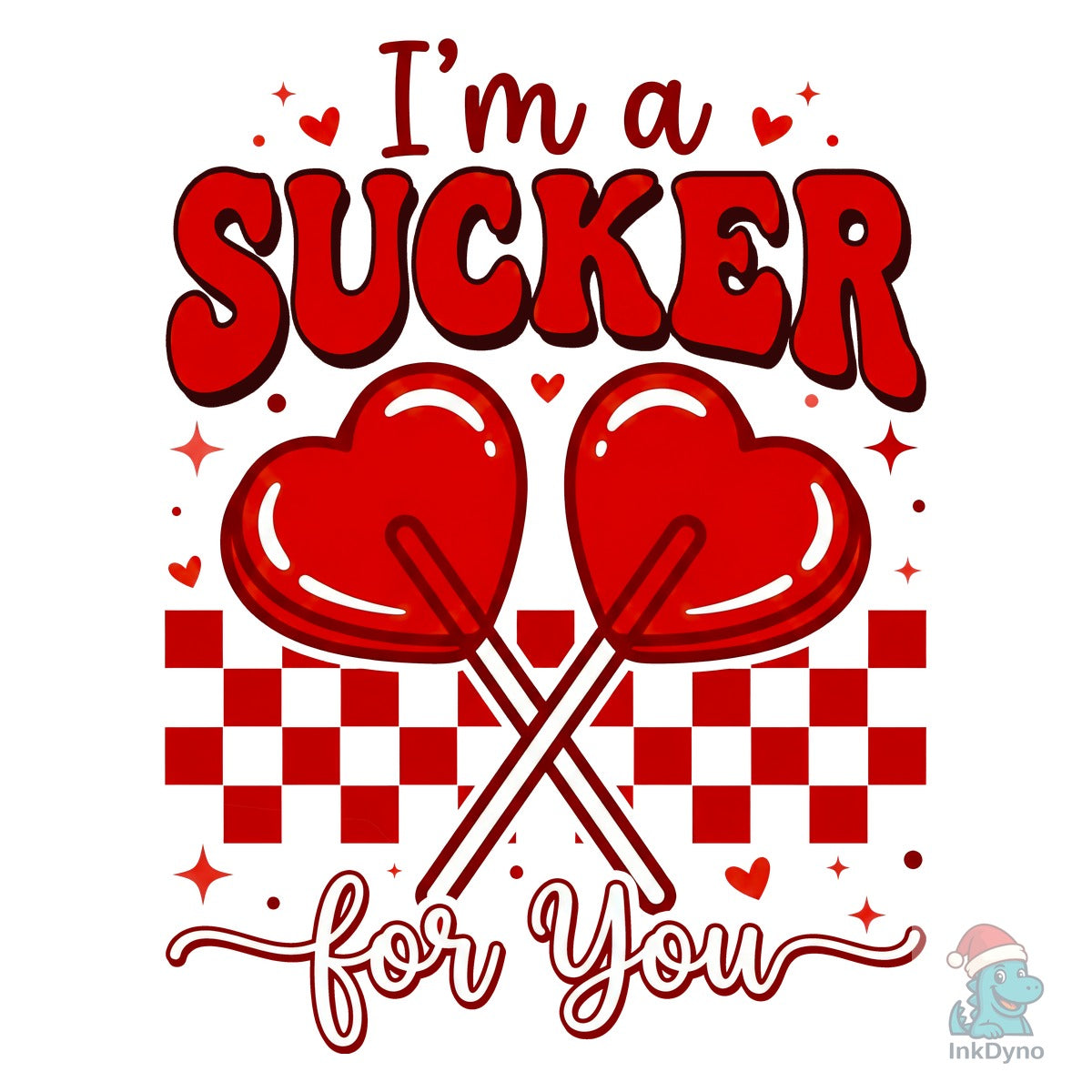 Cute Sucker for You Valentine Design